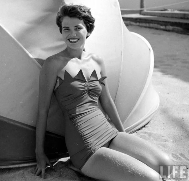 1950-е годы. Пляжная мода., 1950-е годы. Пляжная мода.,