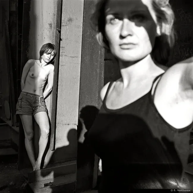 Аня и Дина, Форт "Константин", Кронштадт, 2004, Аня и Дина, Форт "Константин", Кронштадт, 2004,