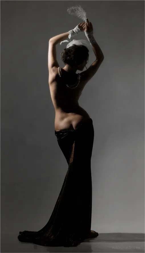 этюд с перышком, 