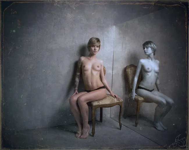 Гляжусь в тебя как в зеркало..., 