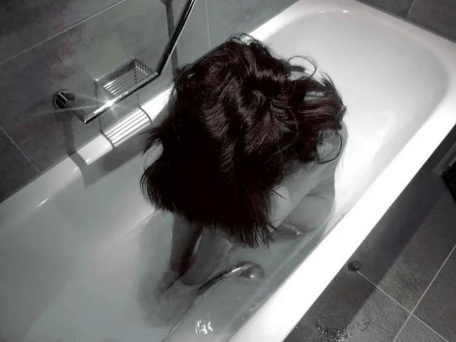 ***Jag är på flykt, ванная