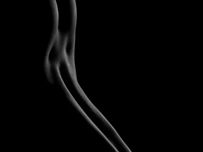 Незнакомка), спина