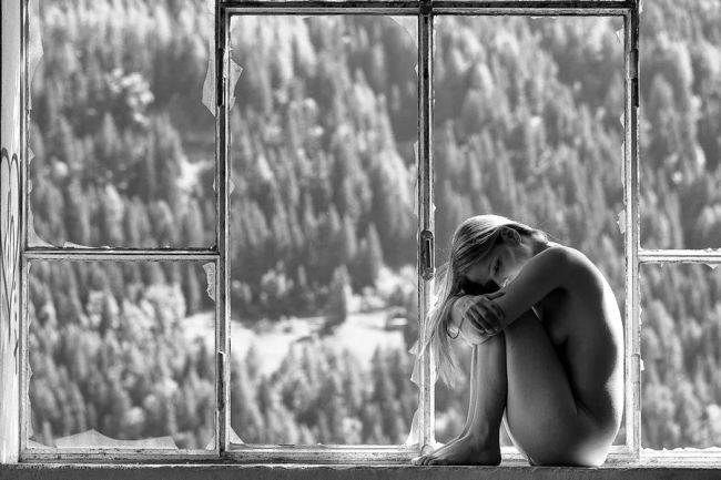 Ню #блондинки#глаза#горячее#ЧерноБелое, Блондинки