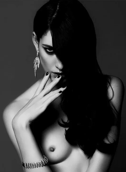 Ню #ЧерноБелое #глаза, Черно белое