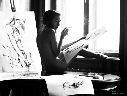 Ню #идеальные, Черно белое