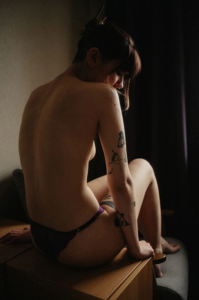 Photo: Женя Среда. Model: Валя. • V A L Y A •. Photo: Женя Среда / 2024. Nikon..., 