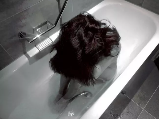 ***Jag är på flykt, ванная