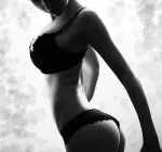 Ню ЧерноБелое, белье попы, секси, белье, попы