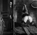 Ню #, , , попы, киска, , ЧерноБелое,, попы, киска