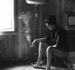 Ню ПростоИдеально, красивое, сигарета