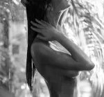 Ню #секси, , ЧерноБелое,, Черно белое, мокрая